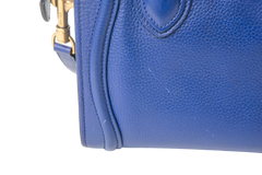 CELINE LUGGAGE NANO ROYAL BLUE