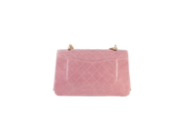 CHANEL OLD ROSE BOX LEATHER SINGLE FLAP