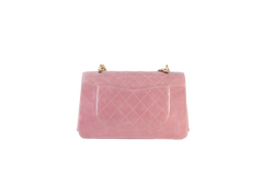 CHANEL OLD ROSE BOX LEATHER SINGLE FLAP