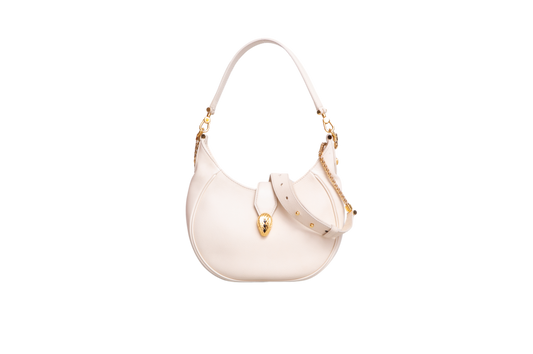 BVLGARI SERPENTI ELLIPSE LEATHER MARFIM