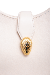 BVLGARI SERPENTI ELLIPSE LEATHER MARFIM