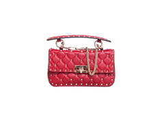 VALENTINO ROCKSTUD SPIKE SMALL RED