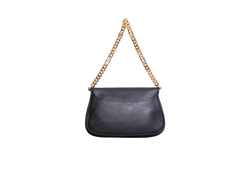 GUCCI BLONDIE NM CHAIN LEATHER BLACK