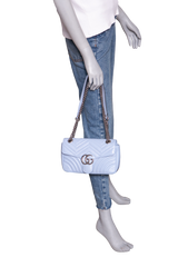 GUCCI GG MARMONT LIGHT BLUE SMALL