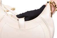 BVLGARI SERPENTI ELLIPSE LEATHER MARFIM
