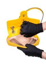 GUCCI GG MARMONT SMALL MATELASSÊ MUSTARD YELLOW