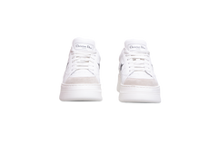 DIOR SNEAKER STAR PLATFORM CALFSKIN AND SUEDE WHITE - 35,5 BR