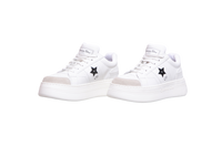 DIOR SNEAKER STAR PLATFORM CALFSKIN AND SUEDE WHITE - 35,5 BR