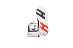 HERMÈS SNEAKER BOUNCING GOATSKIN/SUEDE NOIR/BLANC - 35 BR