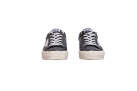 GOLDEN GOOSE HI STAR BLK LEATHER SILVER - 35 BR