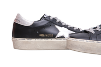 GOLDEN GOOSE HI STAR BLK LEATHER SILVER - 35 BR