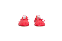 THE ROW NAPPA ROUND BALLET FLATS RED - 36 BR