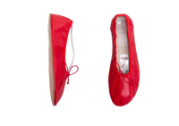 THE ROW NAPPA ROUND BALLET FLATS RED - 36 BR