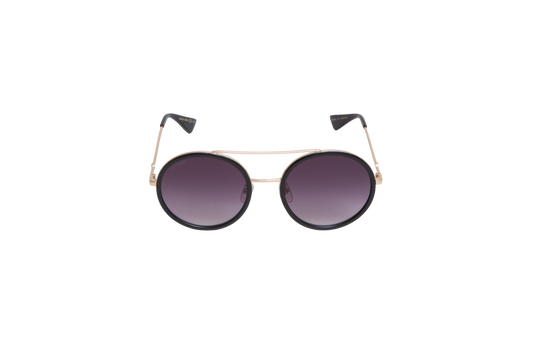 GUCCI ROUND METAL GOLD/BLACK