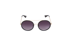 GUCCI ROUND METAL GOLD/BLACK