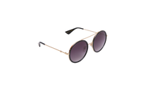 GUCCI ROUND METAL GOLD/BLACK
