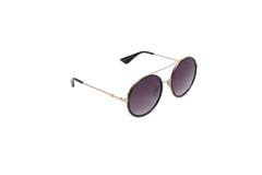 GUCCI ROUND METAL GOLD/BLACK