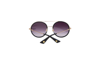 GUCCI ROUND METAL GOLD/BLACK