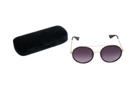 GUCCI ROUND METAL GOLD/BLACK