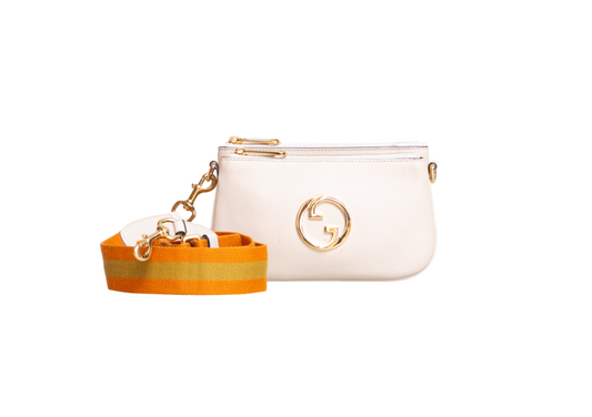 GUCCI BLONDIE MINI GG INTERLOCKING IVORY