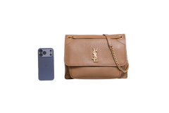 YSL NIKI LARGE GRAIN DE POUDRE DARK CORK