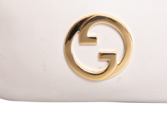 GUCCI BLONDIE MINI GG INTERLOCKING IVORY