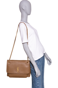 YSL NIKI LARGE GRAIN DE POUDRE DARK CORK