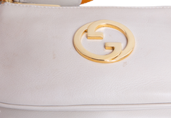 GUCCI BLONDIE MINI GG INTERLOCKING IVORY