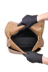 YSL NIKI LARGE GRAIN DE POUDRE DARK CORK