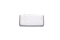 DIOR VIBE ZIP BOWLING MEDIUM CALFSKIN WHITE
