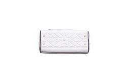 DIOR VIBE ZIP BOWLING MEDIUM CALFSKIN WHITE