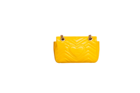 GUCCI GG MARMONT SMALL MATELASSÊ MUSTARD YELLOW