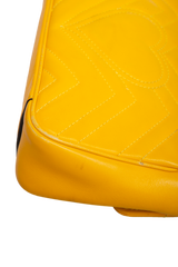 GUCCI GG MARMONT SMALL MATELASSÊ MUSTARD YELLOW