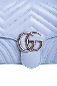 GUCCI GG MARMONT LIGHT BLUE SMALL
