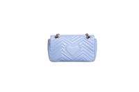 GUCCI GG MARMONT LIGHT BLUE SMALL