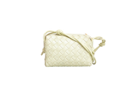 BOTTEGA MINI LOOP CAMERA BAG TRAVERTINE