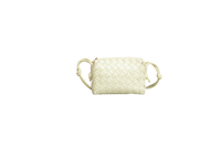 BOTTEGA MINI LOOP CAMERA BAG TRAVERTINE