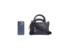 CHLOÉ DARIA SMALL LEATHER BLACK