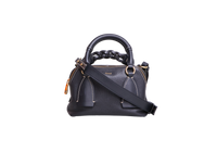 CHLOÉ DARIA SMALL LEATHER BLACK