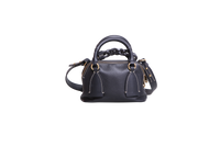 CHLOÉ DARIA SMALL LEATHER BLACK
