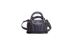 CHLOÉ DARIA SMALL LEATHER BLACK