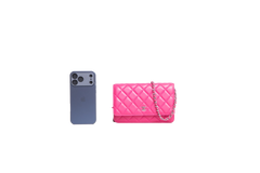 CHANEL WOC CLASSIC MATELASSÉ PINK SILVER HDWR