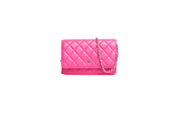 CHANEL WOC CLASSIC MATELASSÉ PINK SILVER HDWR