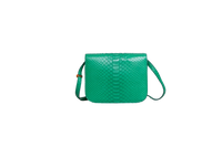 CELINE CLASSIC BOX MEDIUM PYTHON GREEN