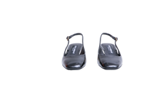 D&G SLINGBACK PATENT LEATHER BLACK - 35 BR