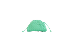 BOTTEGA MINI POUCH INTRECCIATO MINT