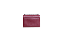 YSL SUNSET BURGUNDY SILVER HDWR