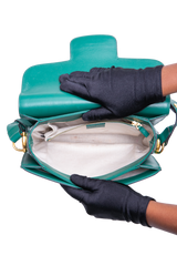 GUCCI HORSEBIT 1955 FLAG GREEN
