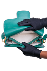 GUCCI HORSEBIT 1955 FLAG GREEN