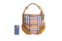BURBERRY HOUSE CHECK BRIDLE GOSFORD CARAMEL